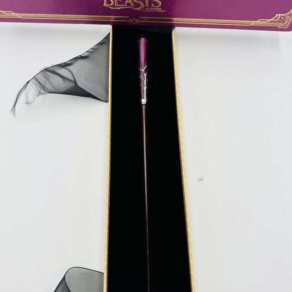 Harry Potter Fantastic Beasts 14” SERAPHINA PICQUERY WAND NEW Noble Collection - Picture 5 of 12